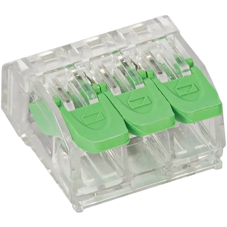 Original Gardner Bender 3-Port 600V Push-In Connector 10-Pack Organic