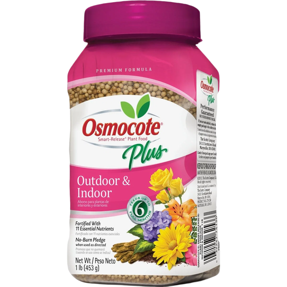 Specialty Osmocote Smart Release Outdoor Indoor Plant Food Plus 1 lb. Enhanced