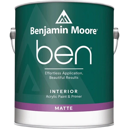 Eco-Friendly Benjamin Moore Ben Matte Interior Base 2 1 quart Artisan