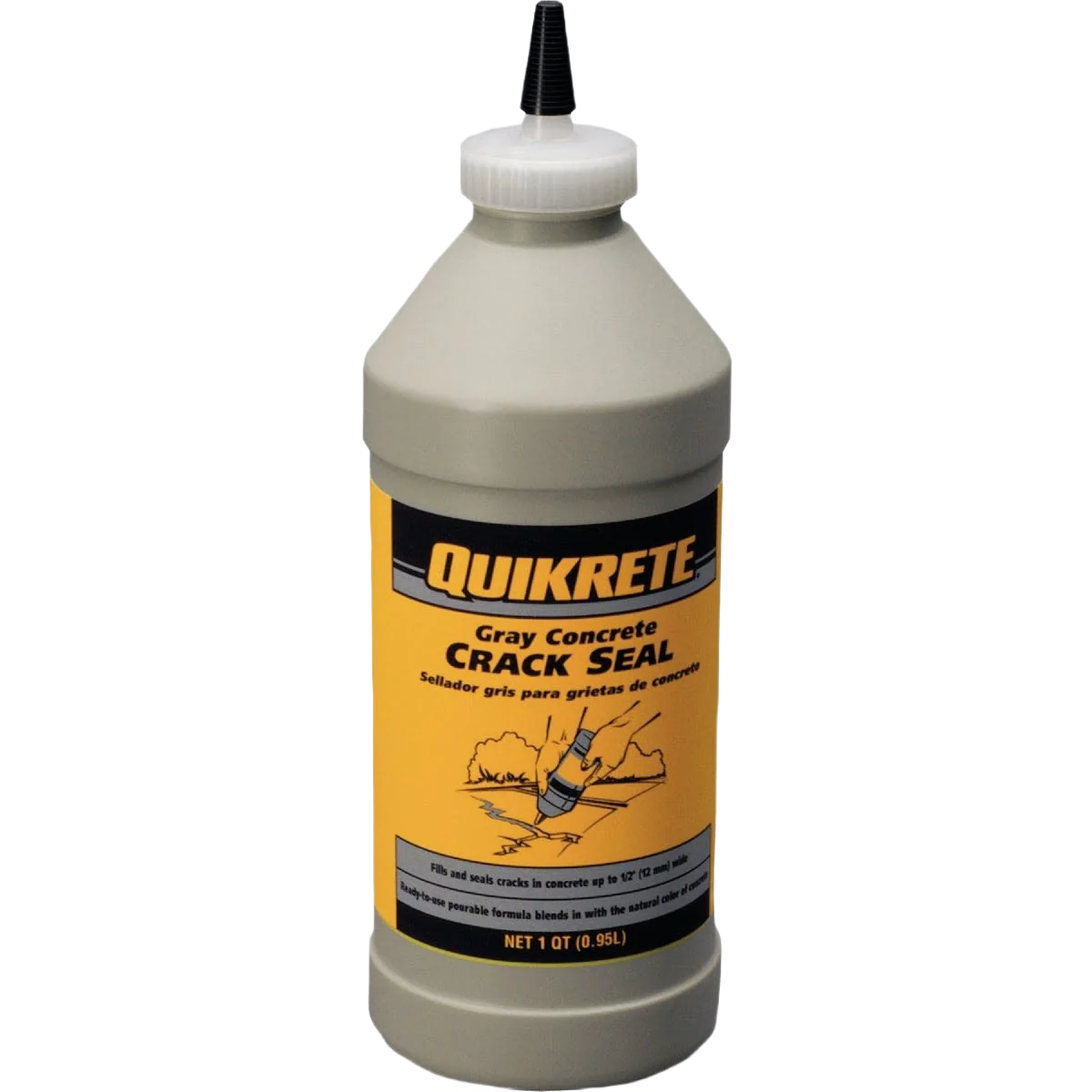 Soft Quikrete Gray Concrete Crack Sealant Quart Selected