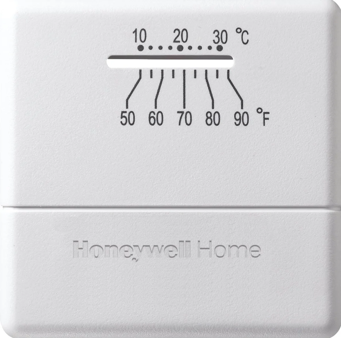 Traditional Honeywell Economy Mechanical Thermostat Relaxed