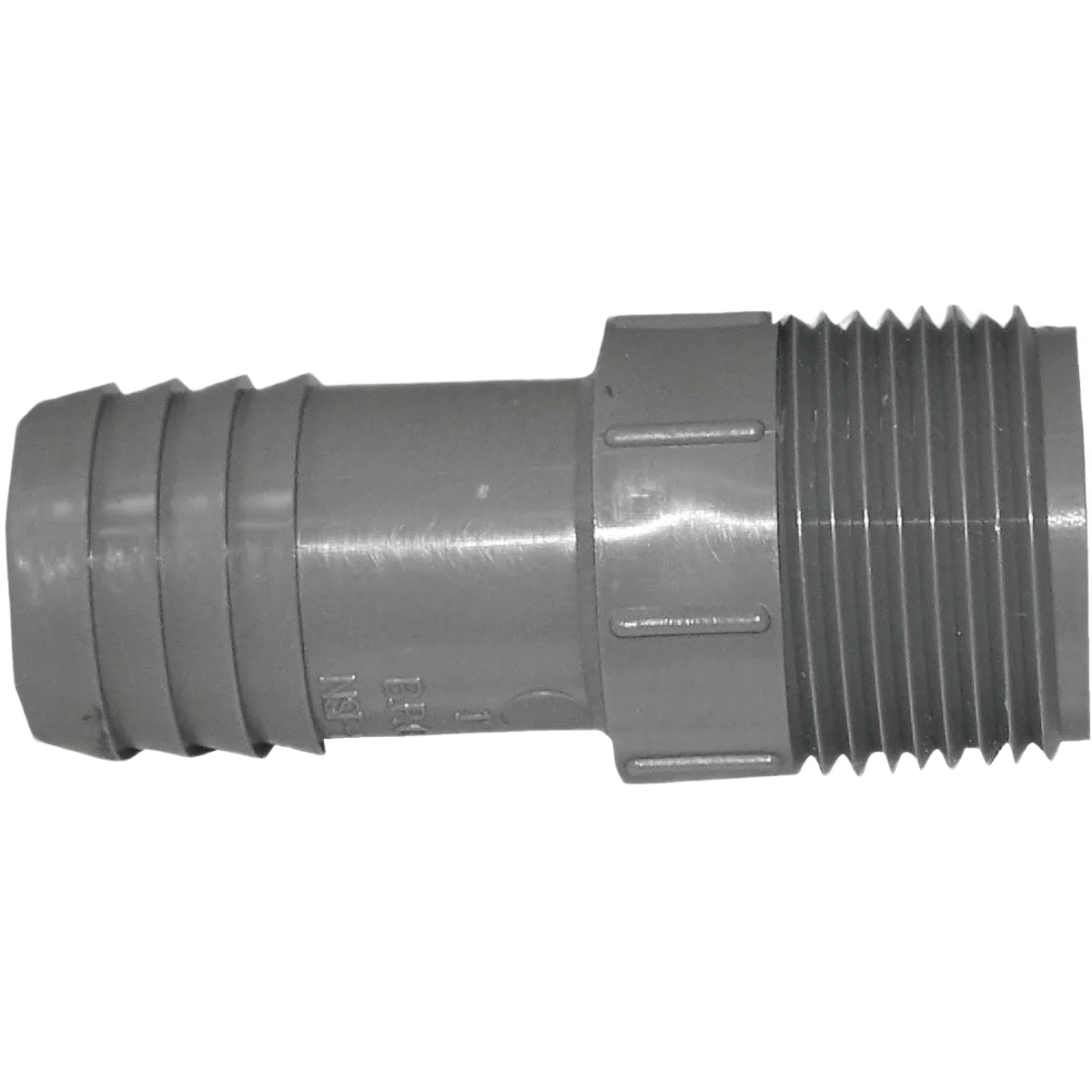 Verified Boshart Polypropylene Hose Adapter 1 In. MPT x 1 In. Insert World-Class