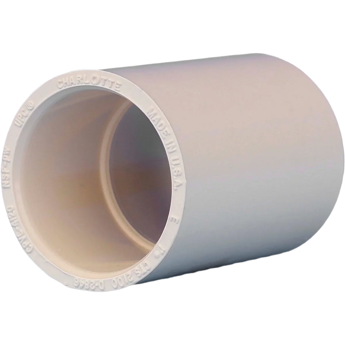 Durable Charlotte Pipe CPVC Reducing Coupling with Stop World-Class