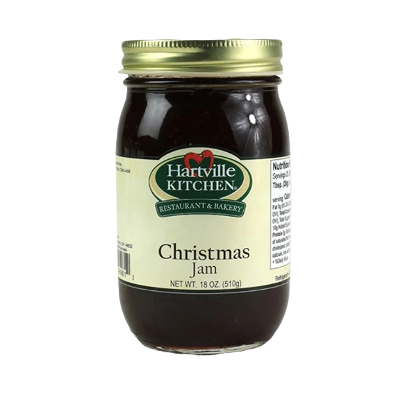 Functional Hartville Kitchen Christmas Jam 18 oz. Versatile