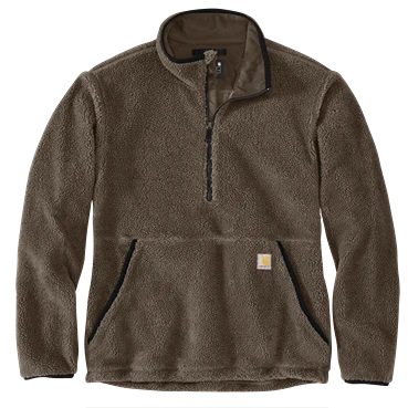 Original Design Carhartt Men's Medium Tarmac Loose Fit Fleece Quarter Zip Pullover Innovative