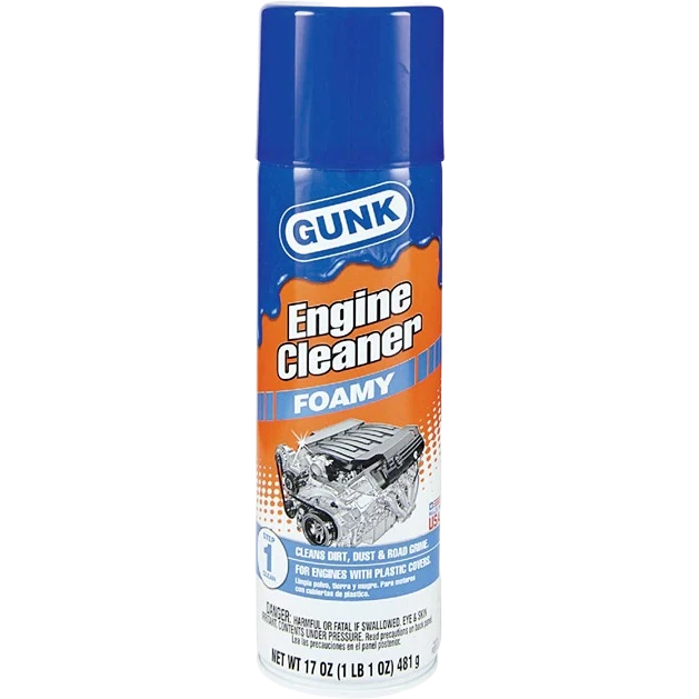 Next-Generation Gunk 17 Oz. Aerosol Foamy Engine Cleaner Solid