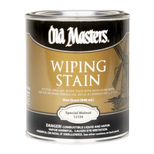 User-Friendly Old Masters Special Walnut Oil Base Wiping Stain 1 2 Pint Practical
