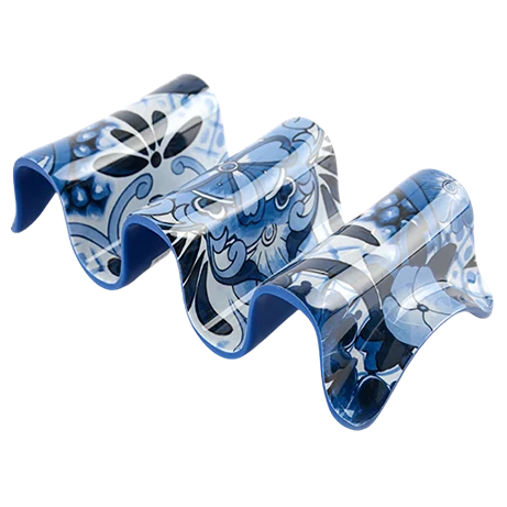 Crafted Prepara Blue Multi Taco Holder Verified