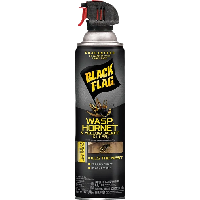 Sophisticated Black Flag 14 Oz. Wasp Hornet Yellow Jacket Killer Aerosol Spray Selected