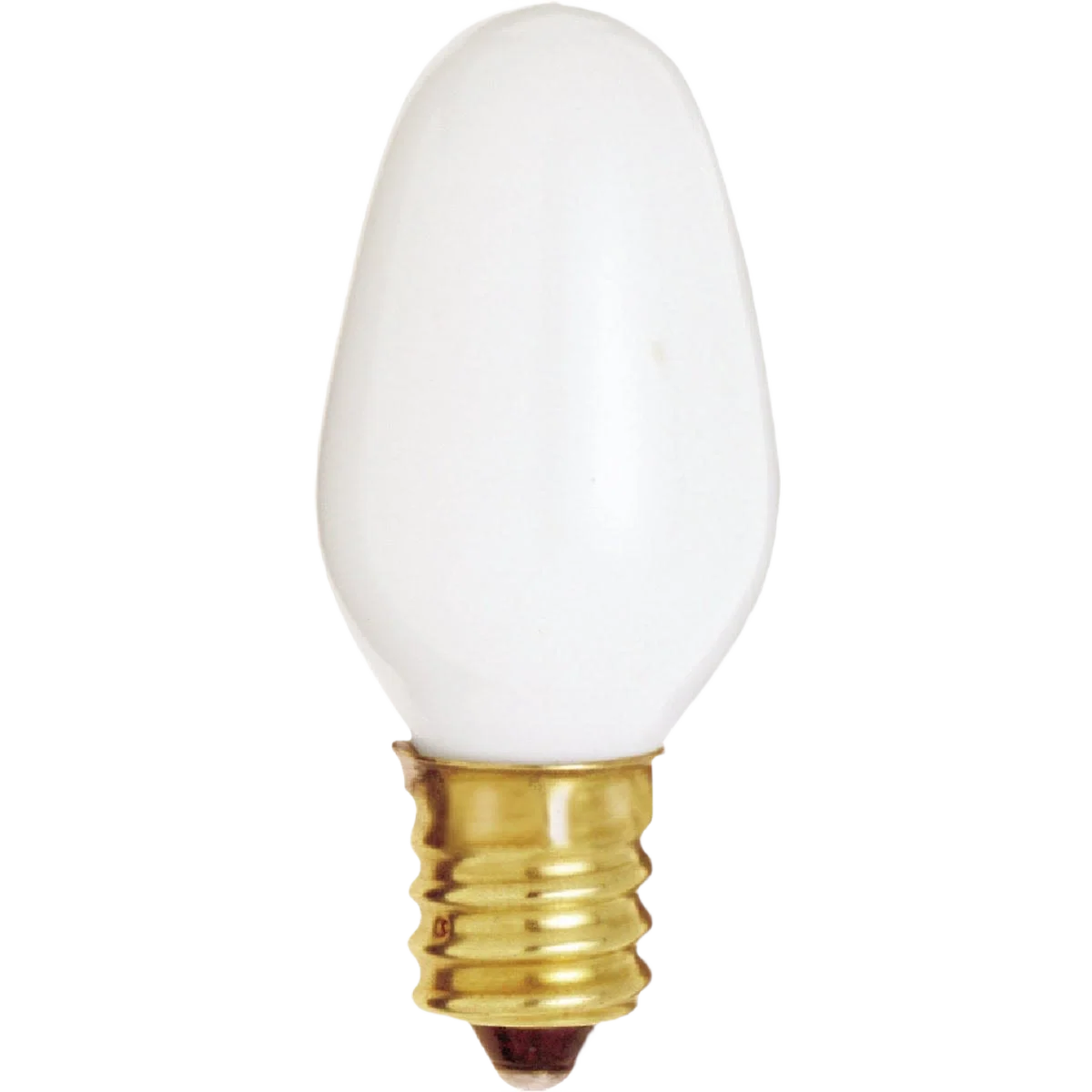 Prestigious Satco 7 Watt C7 White Incandescent Night-Light Bulb Specialty