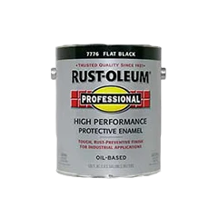 Proven Rust-Oleum Protective Enamel - Flat Black Outstanding