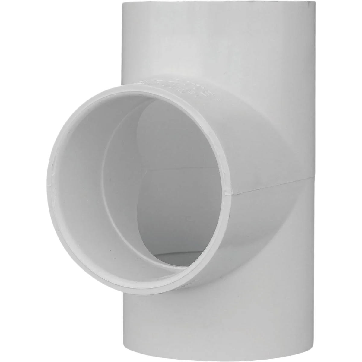 Powerful Charlotte Pipe 2 Schedule 40 White PVC Tee Fast