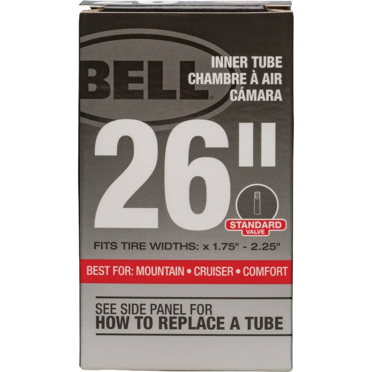Elegant Bell 26 In. Premium Quality Rubber Bicycle Tube Sustainable