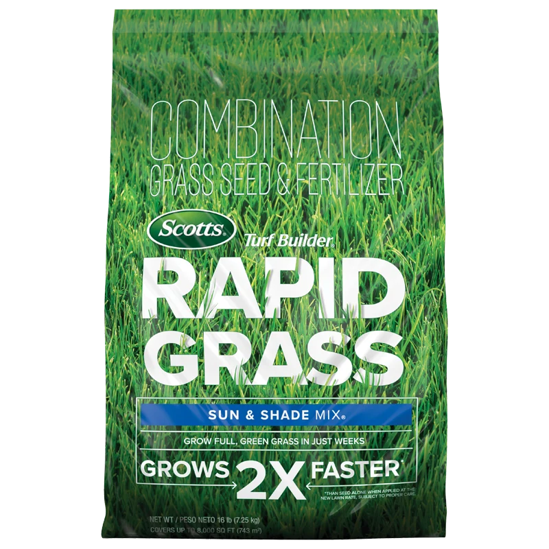 Efficient Scotts Turf Builder Rapid Grass Sun Shade Mix 5.6 lbs. Verified