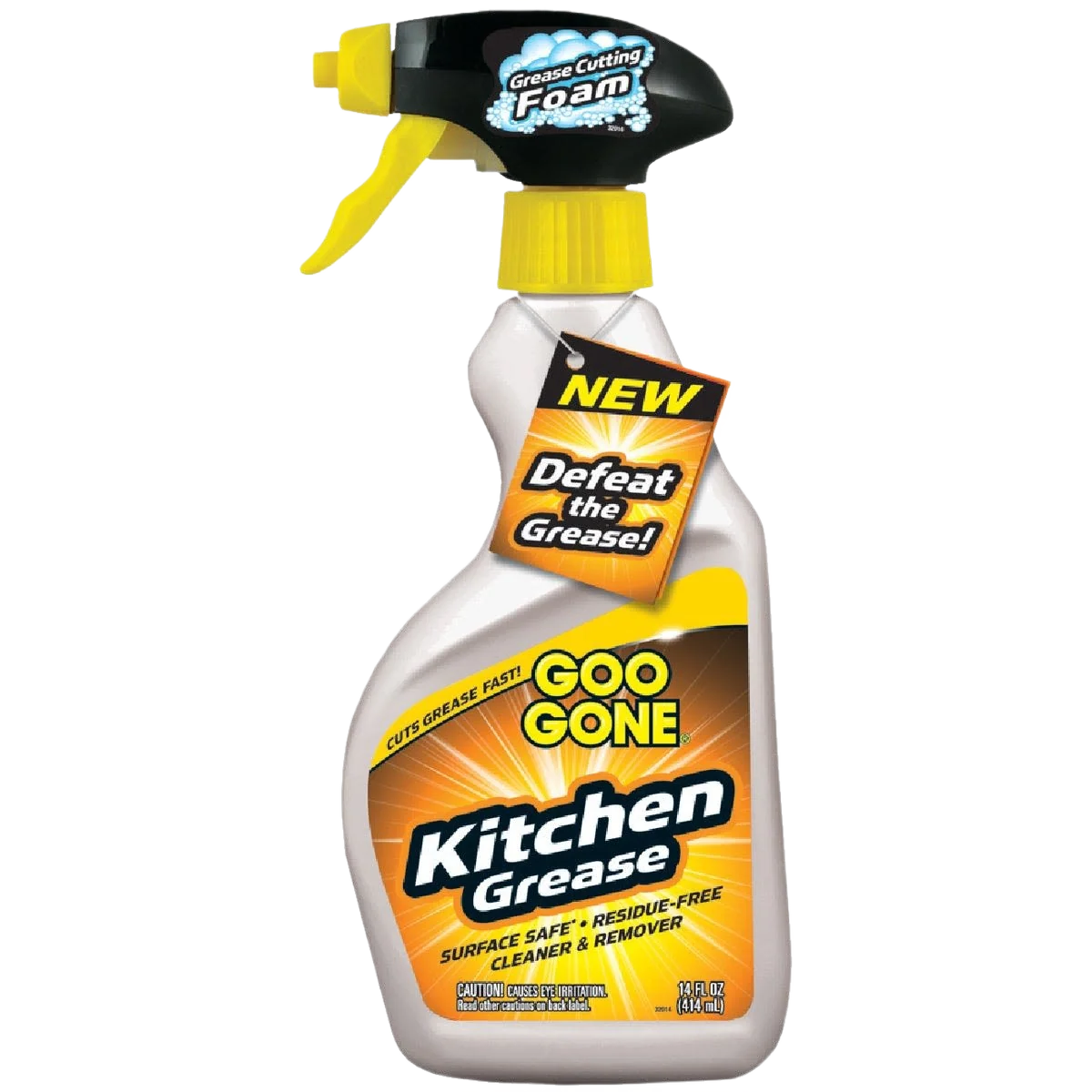 Safe Goo Gone Foam Citrus Kitchen Cleaner 14 oz. Practical