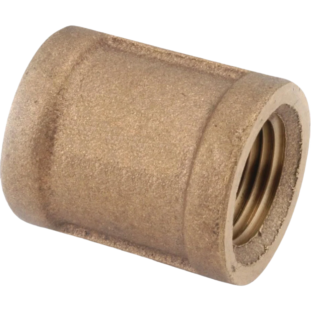 Fashionable Anderson Metals 1-1 4 In. Threaded Red Brass Coupling Exceptional