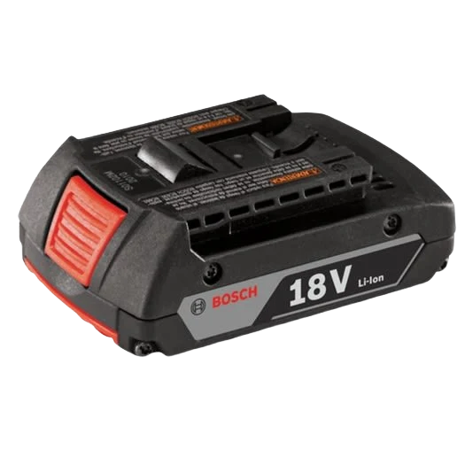 User-Friendly Bosch 18 V Lithium-Ion 2.0 Ah SlimPack Battery Pure