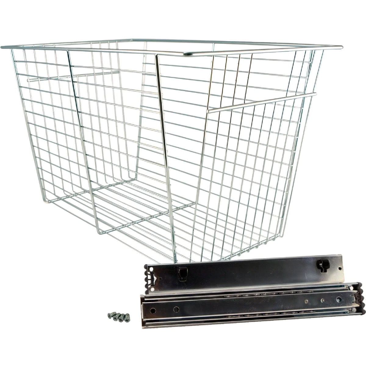 World-Class domRail Chrome Basket 13 in. Breathable