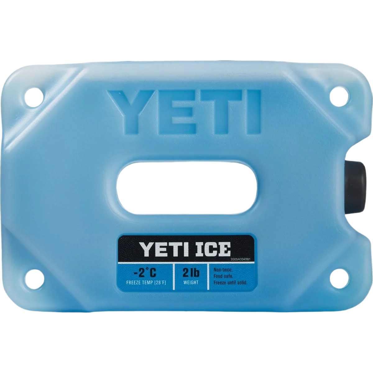 Comfortable YETI Ice Cold Blue Cooler Ice Pack 2 lb. Reusable