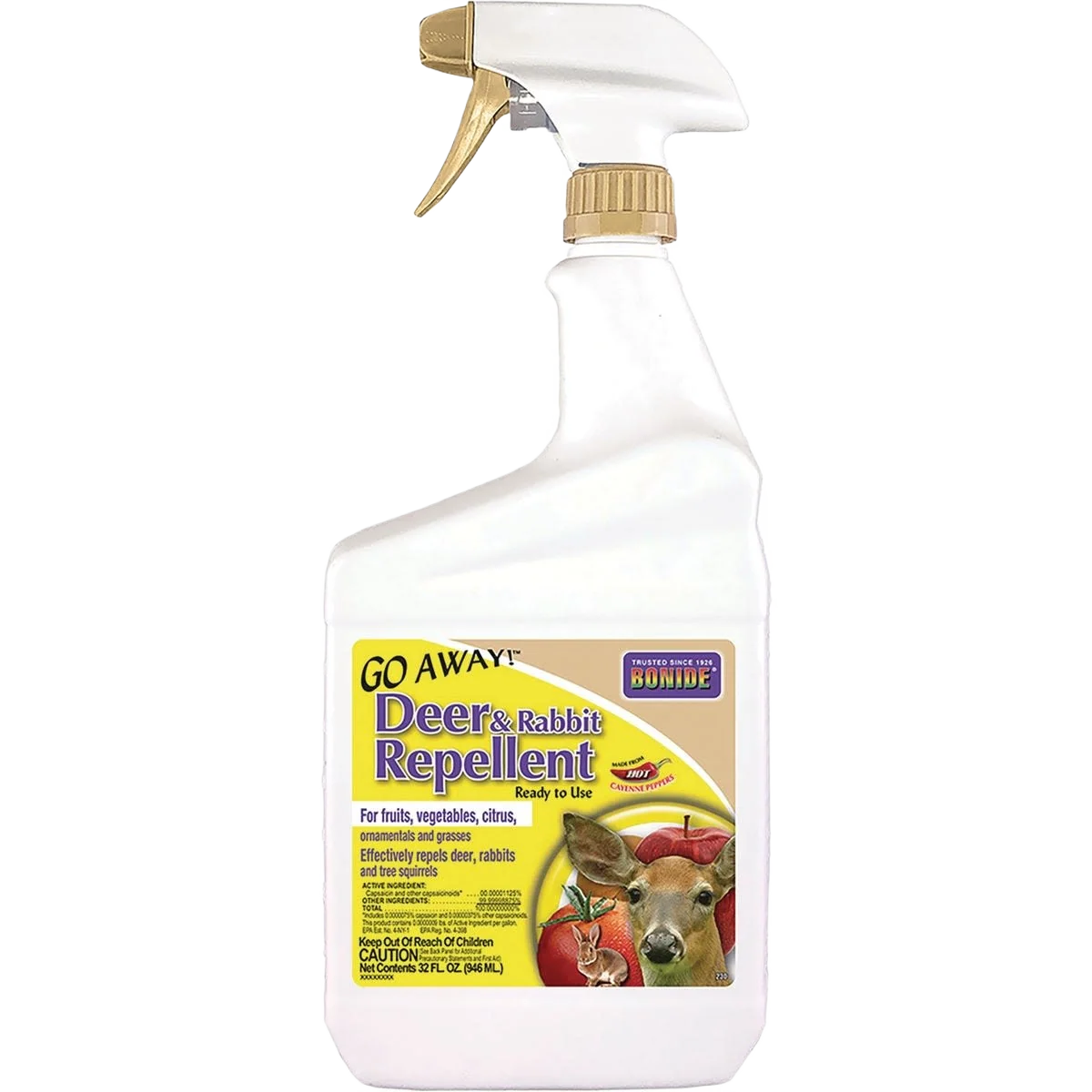 Carefully Designed Bonide Go Away Deer Rabbit Squirrel Repellent Contemporary
