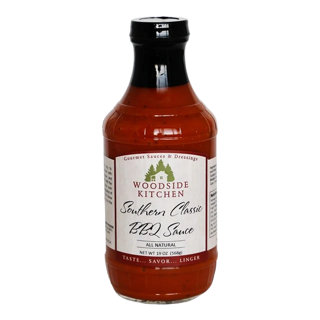 Powerful Woodside Kitchen Southern Classic All Natural BBQ Sauce 19 oz. Soft