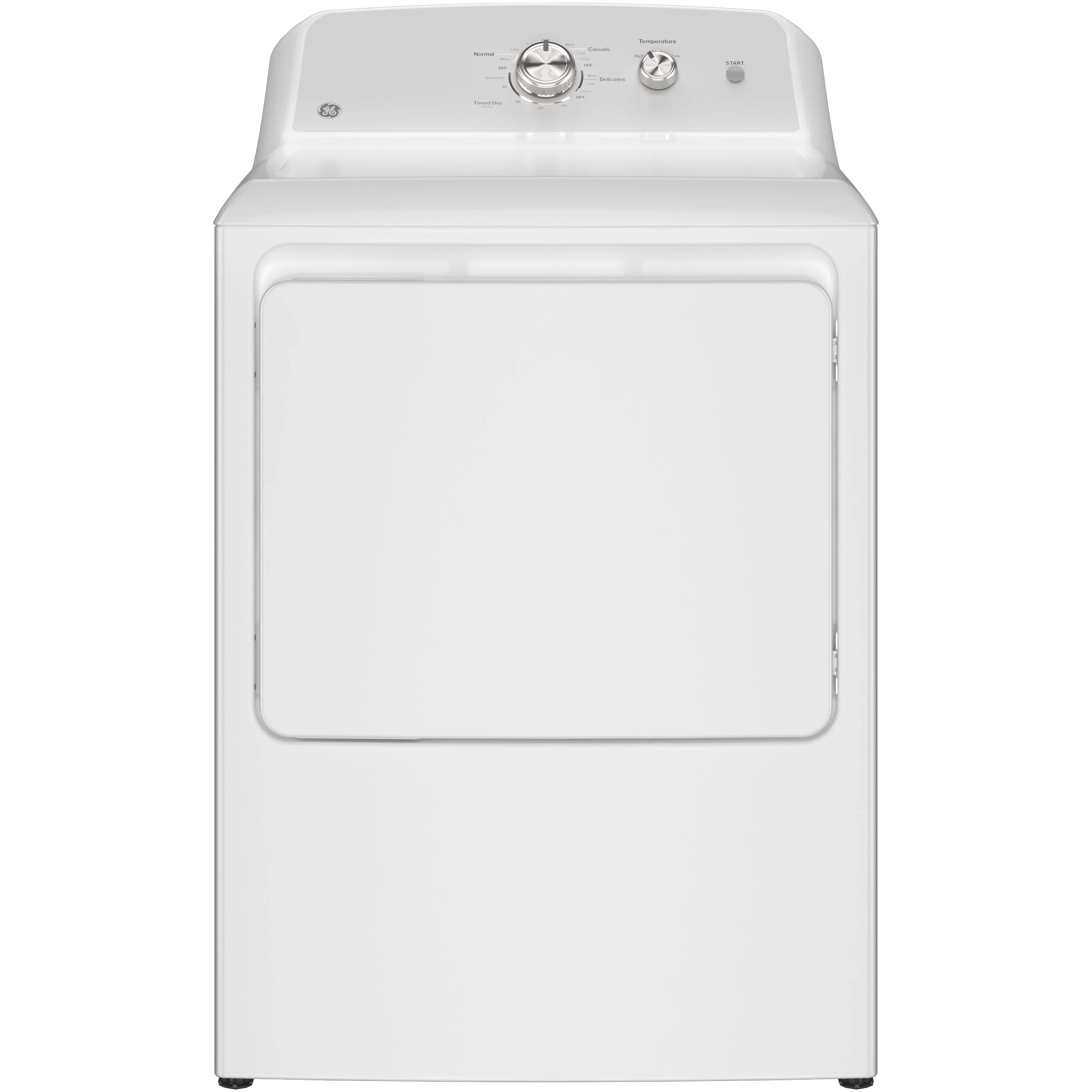 High-Quality GE® 6.2 cu. ft. Capacity Electric Dryer with Up To 120 ft. Venting and Shallow Depth Trusted