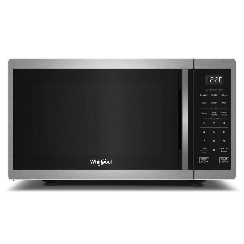 Advanced 0.9 cu. ft. Stainless Steel Countertop Microwave With Steam Clean - 900 watt Environmentally Friendly
