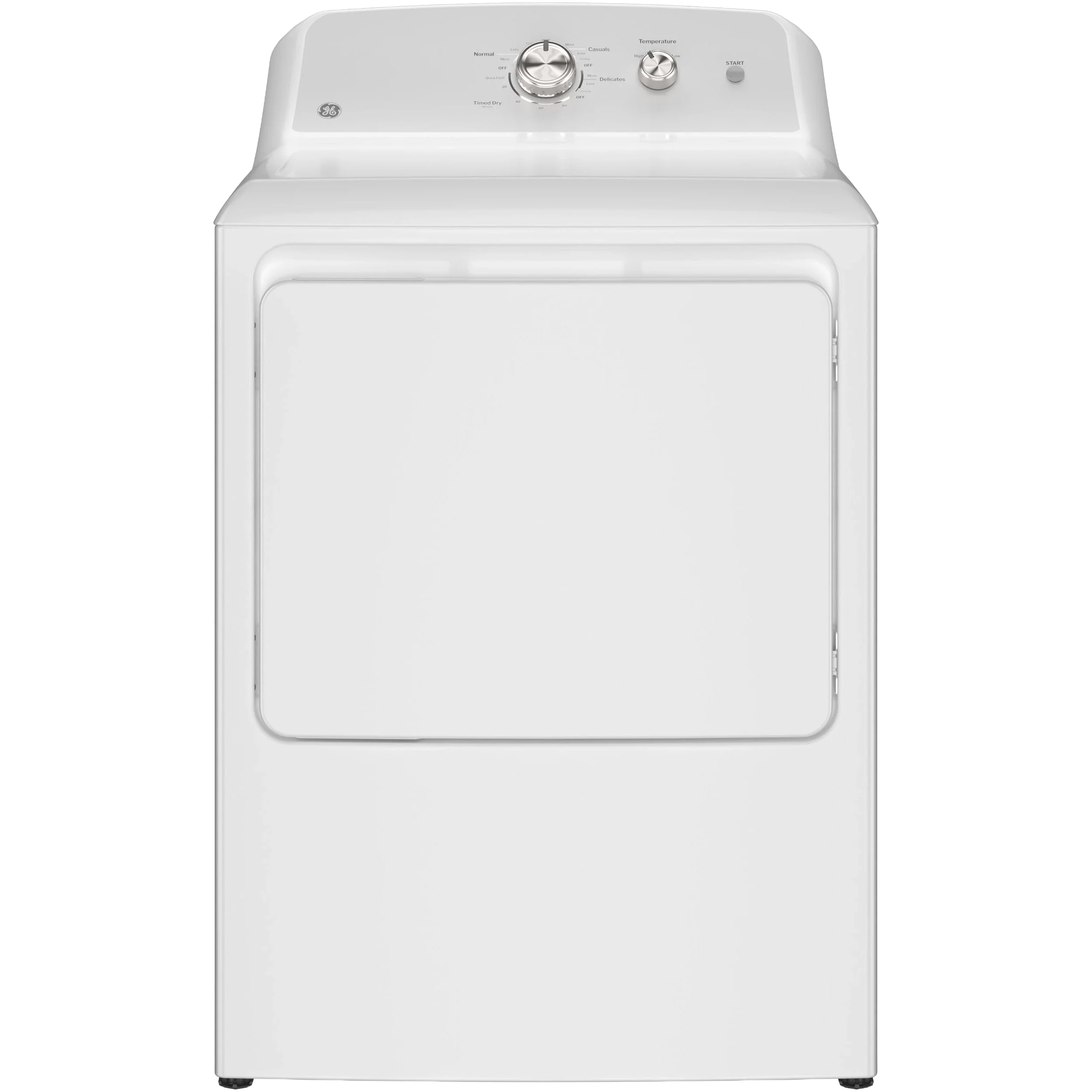 Original GE® 7.2 cu. ft. Capacity Gas Dryer with Up To 120 ft. Venting and Reversible Door Dependable