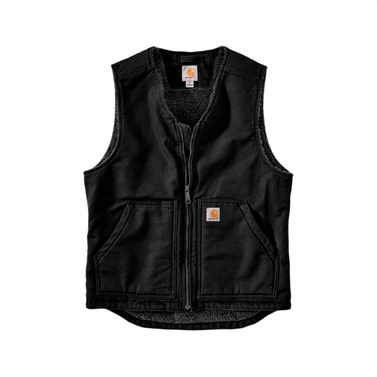 Specialty Carhartt Men's Washed Duck Rugged Vest Top-Quality