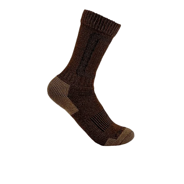 Advanced Carhartt Men's Heavyweight Wool Blend Steel Toe Boot Sock Modern