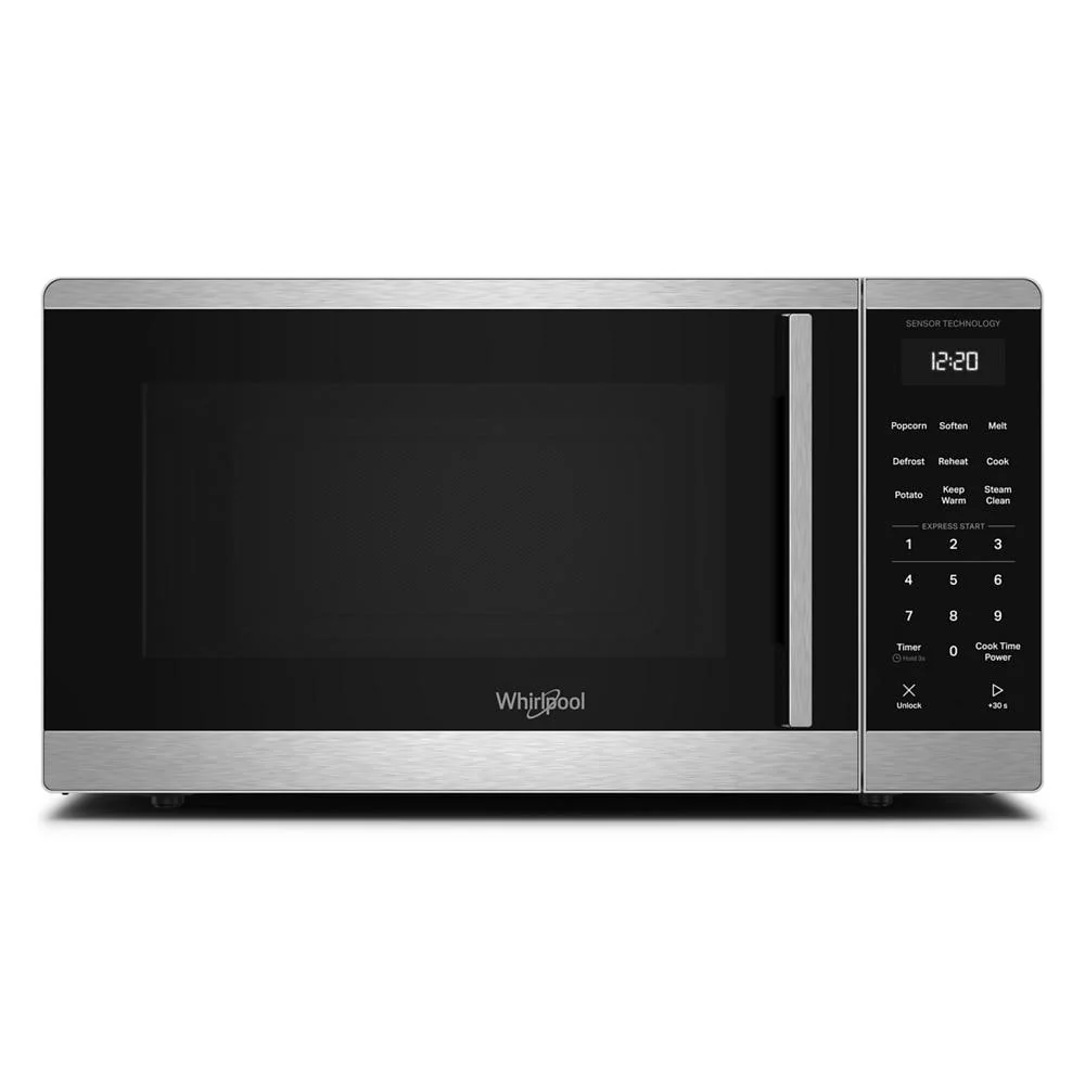 Recyclable 1.1 cu. ft. stainless steel Countertop Microwave with Sensor Cooking - 1000 watt Elegant