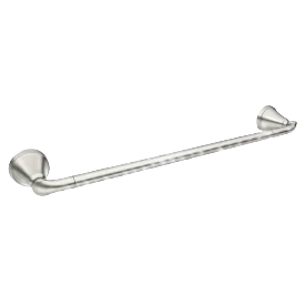 Carefully Designed Moen Brushed Nickel Tiffin 18 Towel Bar Authentic
