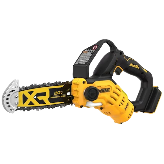 World-Class DEWALT 20V MAX 8 Brushless Cordless Pruning Chainsaw Tool Only Effective