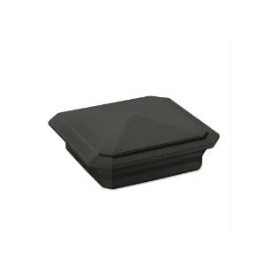 Prestigious TimberTech RadianceRail Composite 4 x 4 Matte Espresso Post Cap Optimized