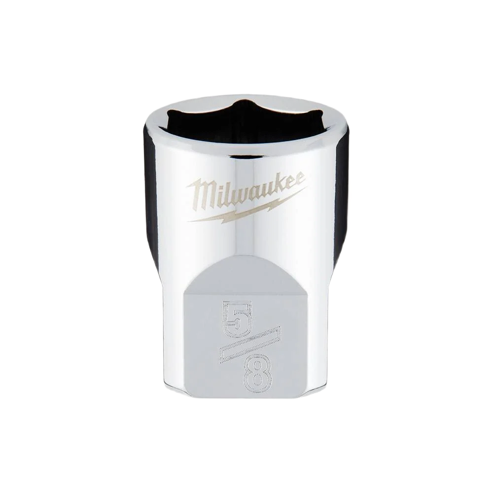 Innovative Milwaukee 3 8 Drive 5 8 Standard Socket w FOUR FLAT™ Sides Elite