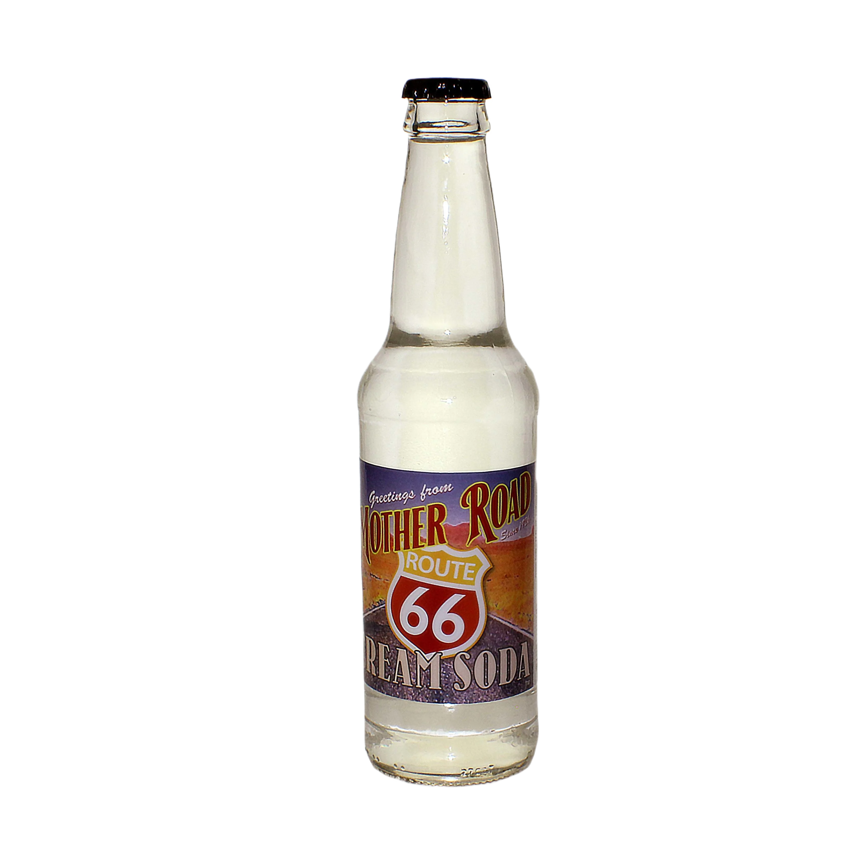 Authentic Mother Road Route 66 Cream Soda 12 oz. Verified
