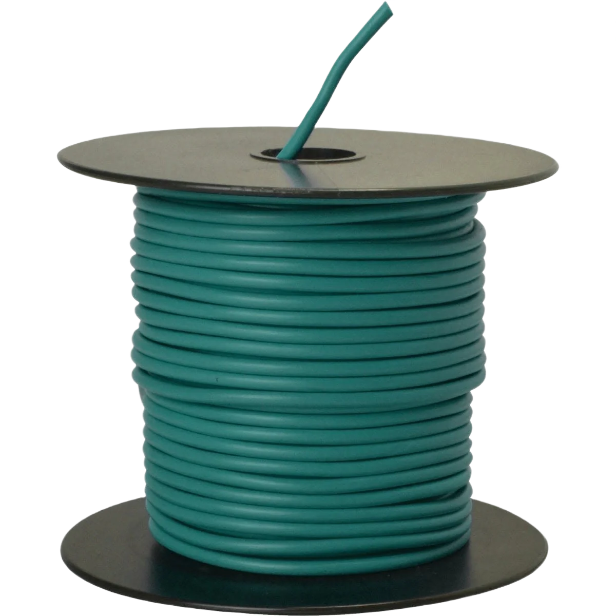 Traditional Road Power 100 ft. Green 14-Gauge PVC-Coated Primary Wire User-Friendly
