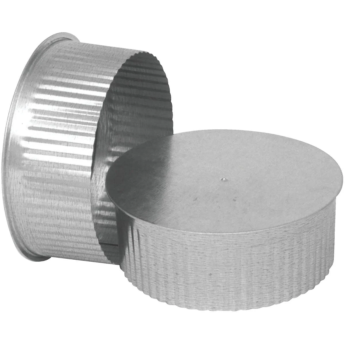 First-Class Imperial 30 Ga. 7 In. Galvanized Tee Cap Plug Sustainable