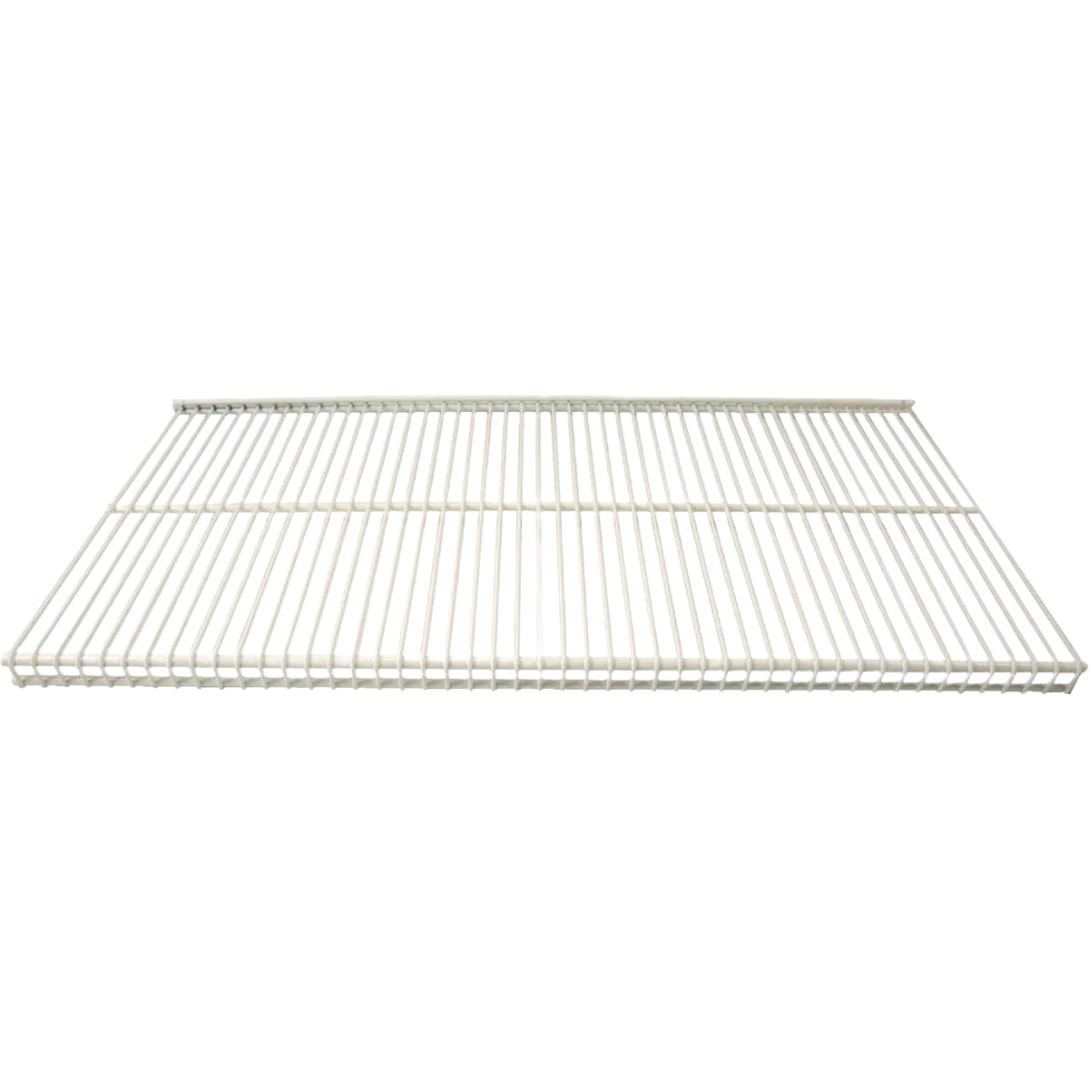 First-Class domRail White Profile Ventilated Closet Shelf 16 in. x 6 ft. Sophisticated