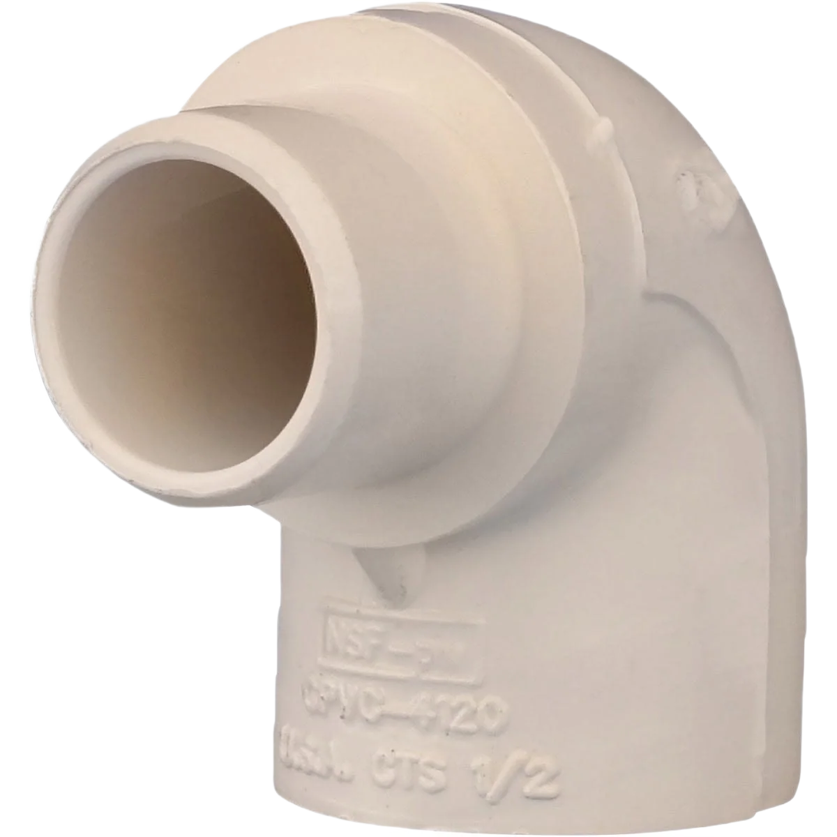 Organic Charlotte Pipe 1 2 In. Slip x Slip CPVC 90 Deg. Street Elbow Stylish
