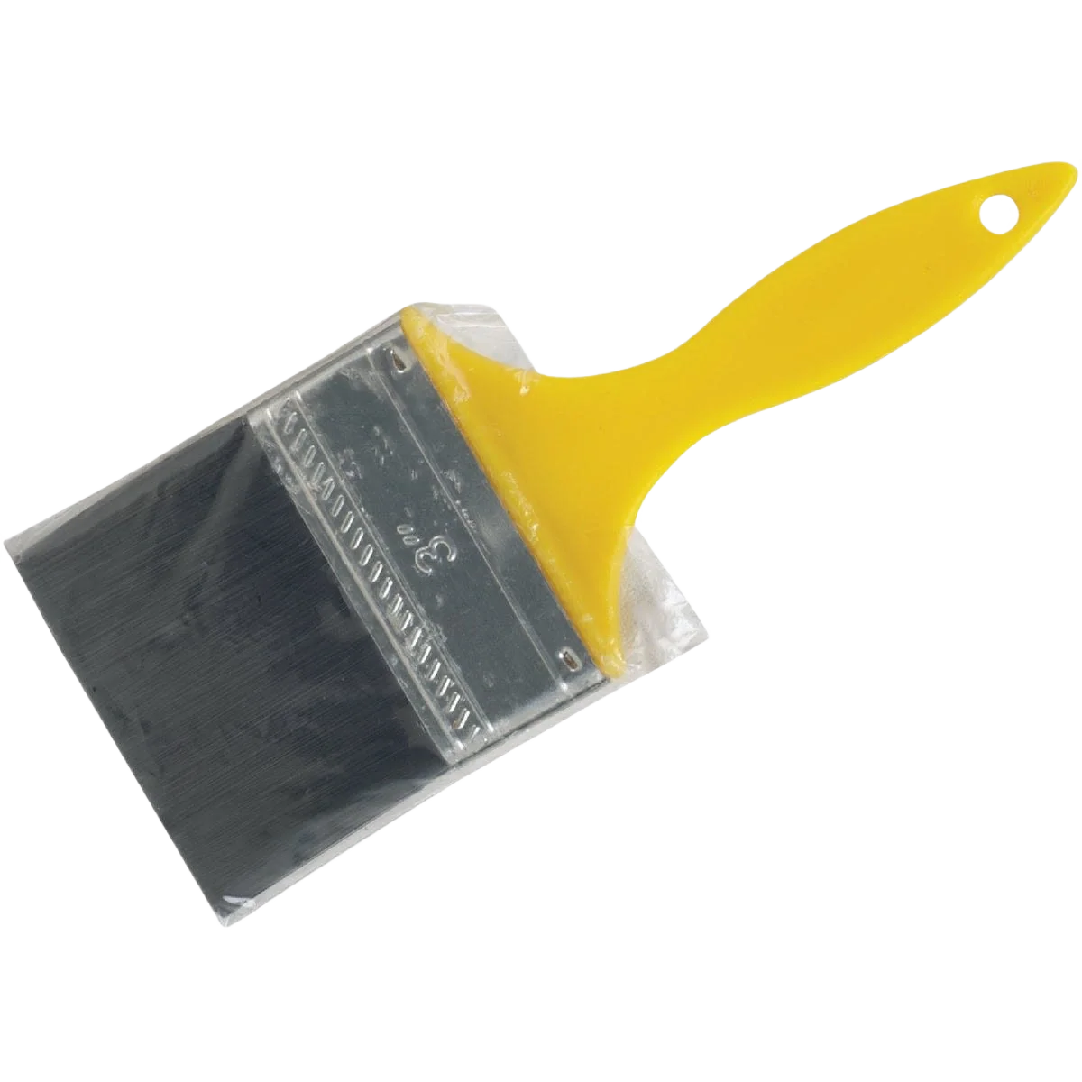 Relaxed Do it Flat Synthetic Polyolefin Paint Brush 3 in. Crafted