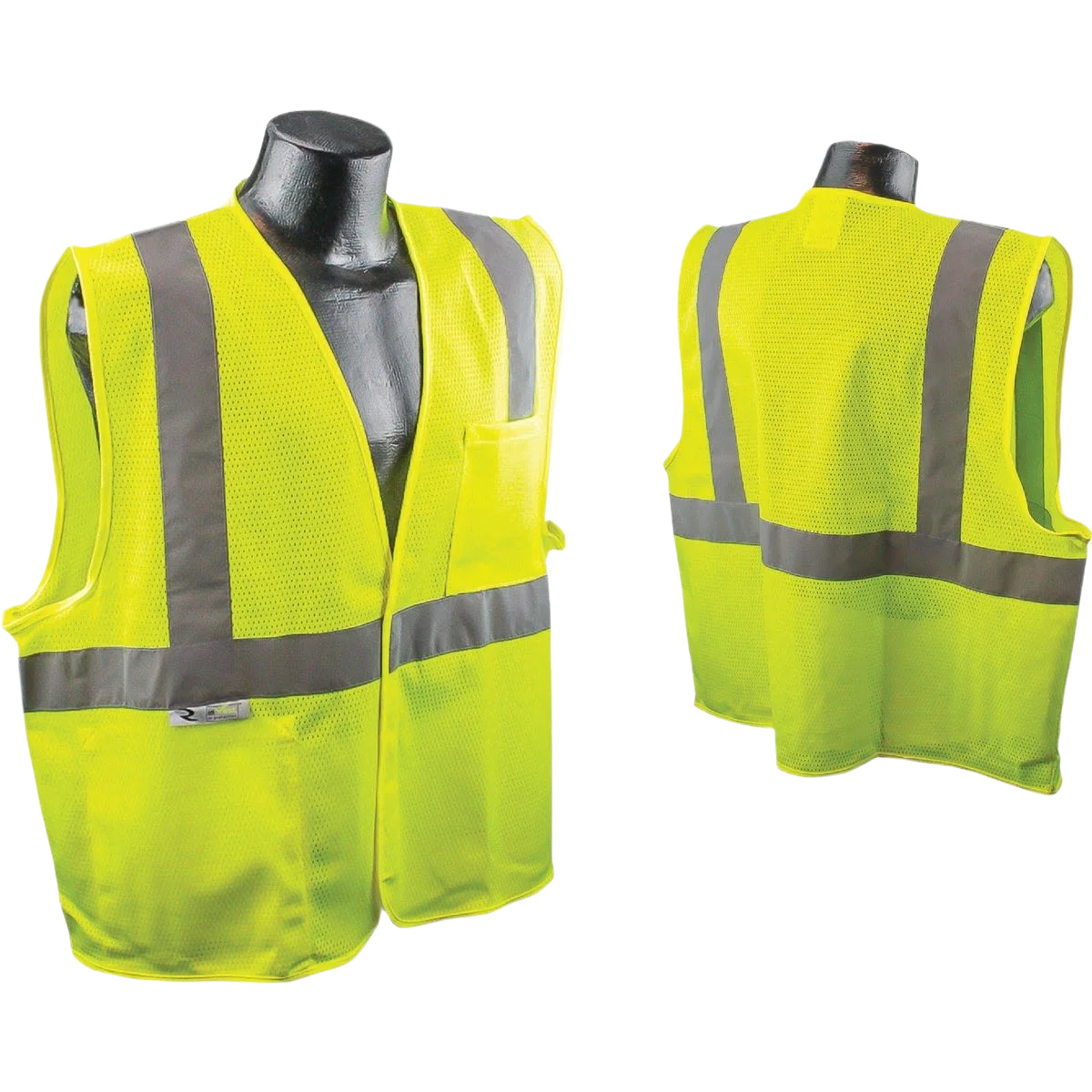 Crafted Radians Rad Wear High Visibility Safety Vest Flexible