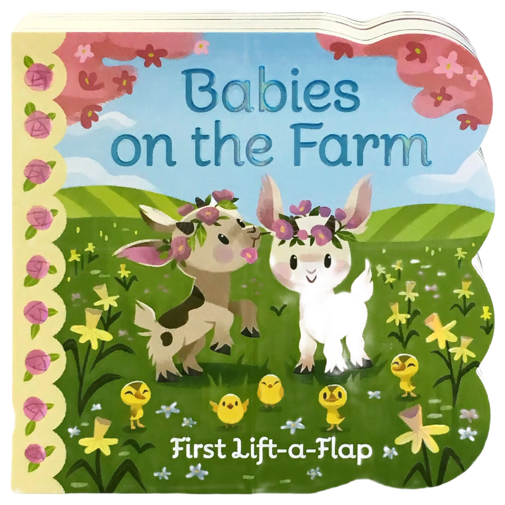 Smart Cottage Door Press Babies On The Farm Lift-a-Flap Book Certified