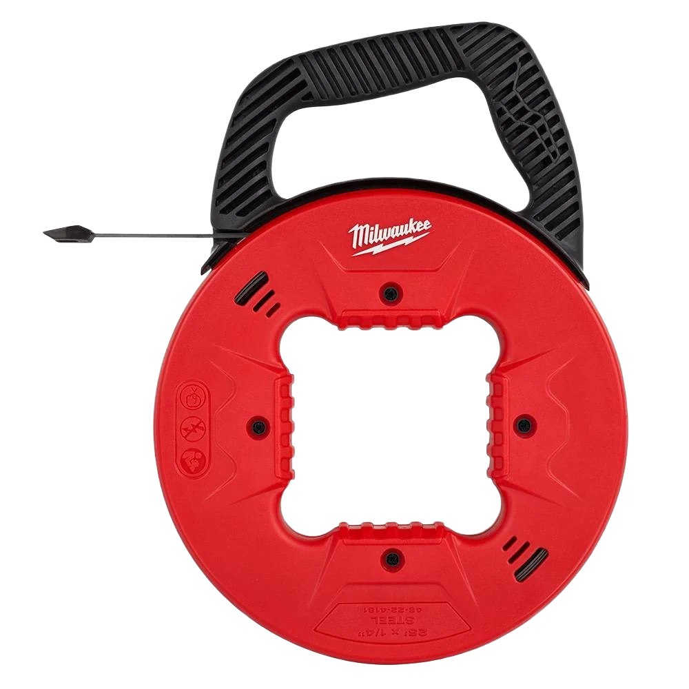 Exceptional Milwaukee 25' 1 4 Steel Fish Tape Exclusive