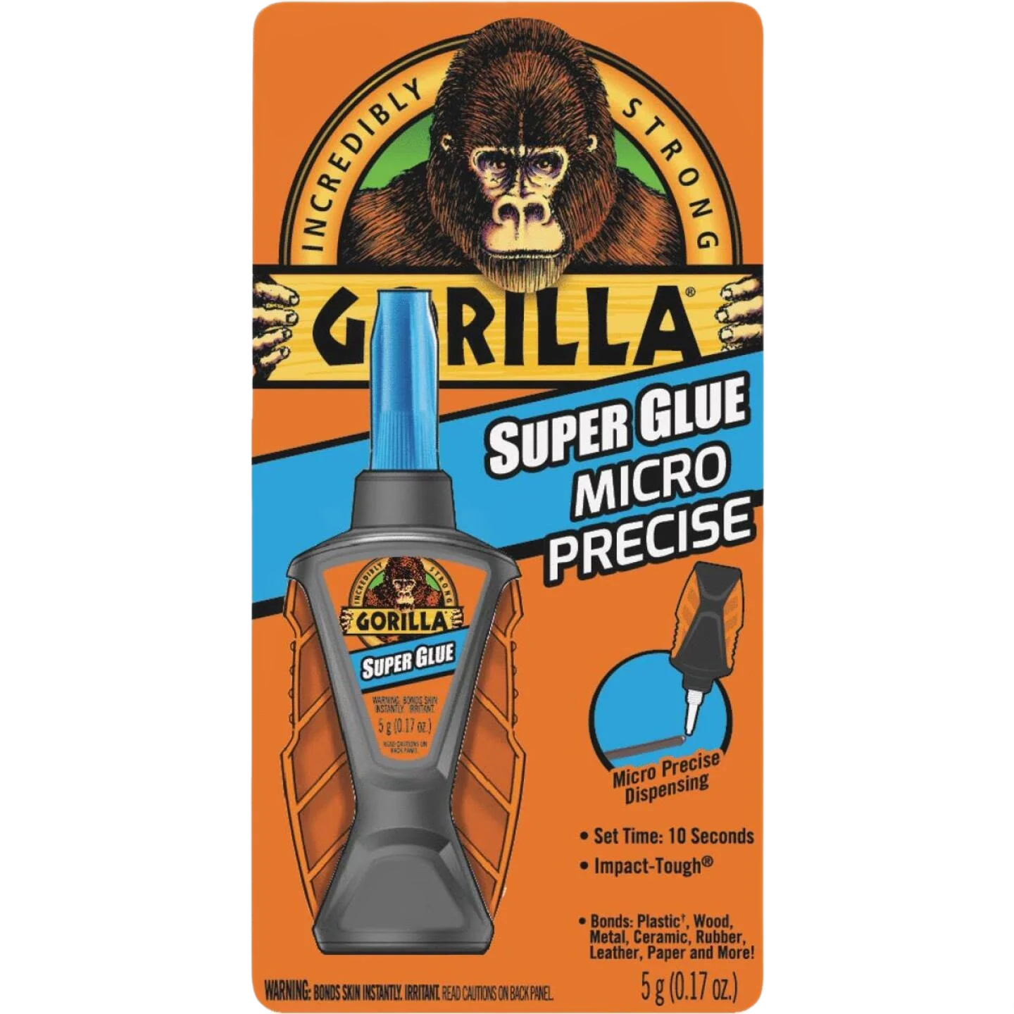 High-End Gorilla Liquid Micro Precise Super Glue 0.17 oz. Elite