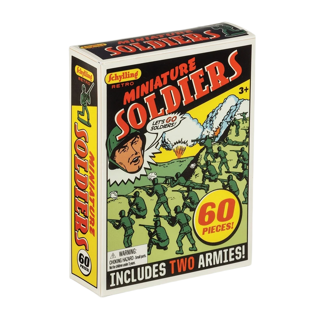 Sophisticated Schylling Retro Mini Soldier 60 Pack Unique