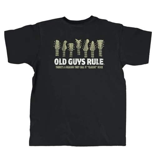 Verified Old Guys Rule Men's Large Classic Rock Shirt Specialty