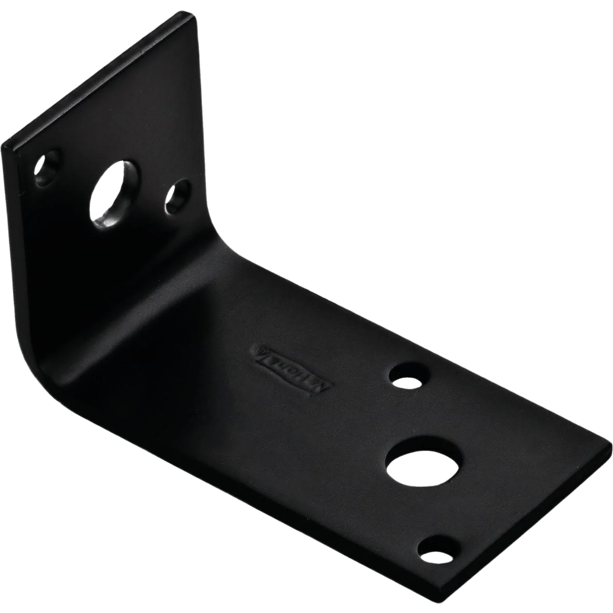 Advanced National Hardware Black Heavy Duty Offset Leg Corner Clean