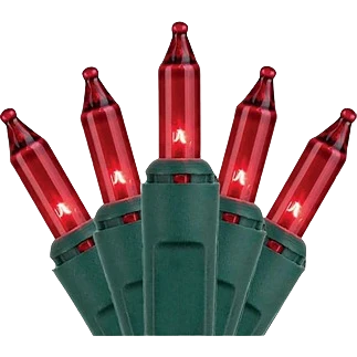 Safe J Hofert Red Mini Incandescent String Light Set Versatile