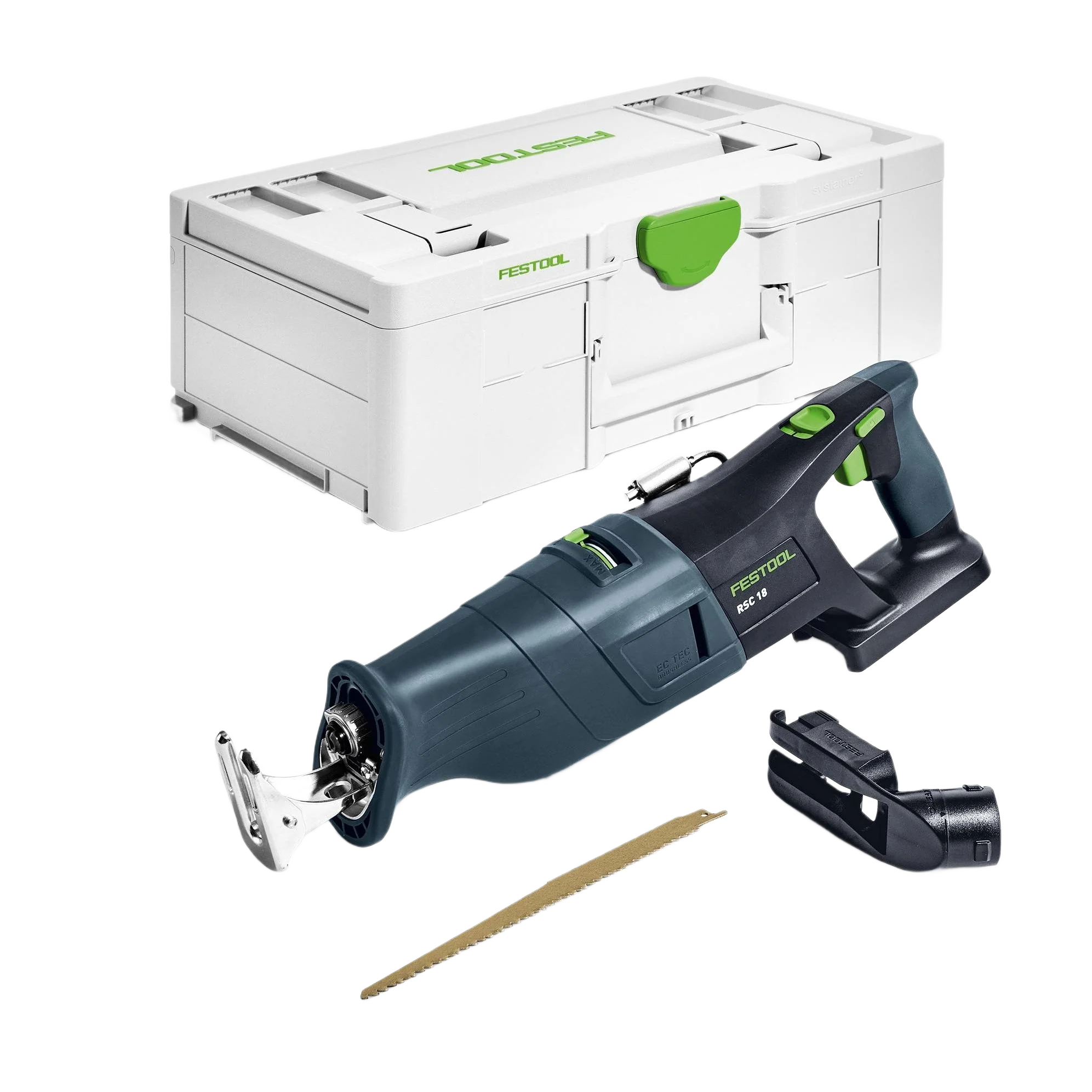 Crafted Festool 576950 RSC 18 EB-Basic Cordless Reciprocating Saw Quality